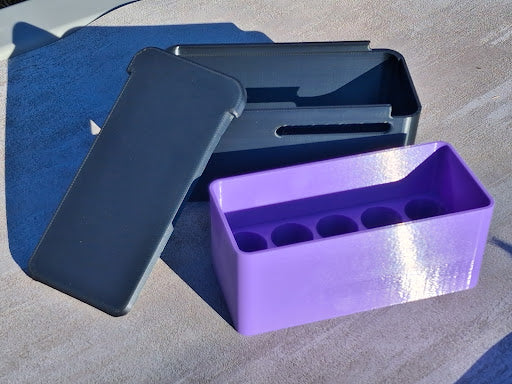 3D Printed Slide Lock 3ml Vial Storage Box