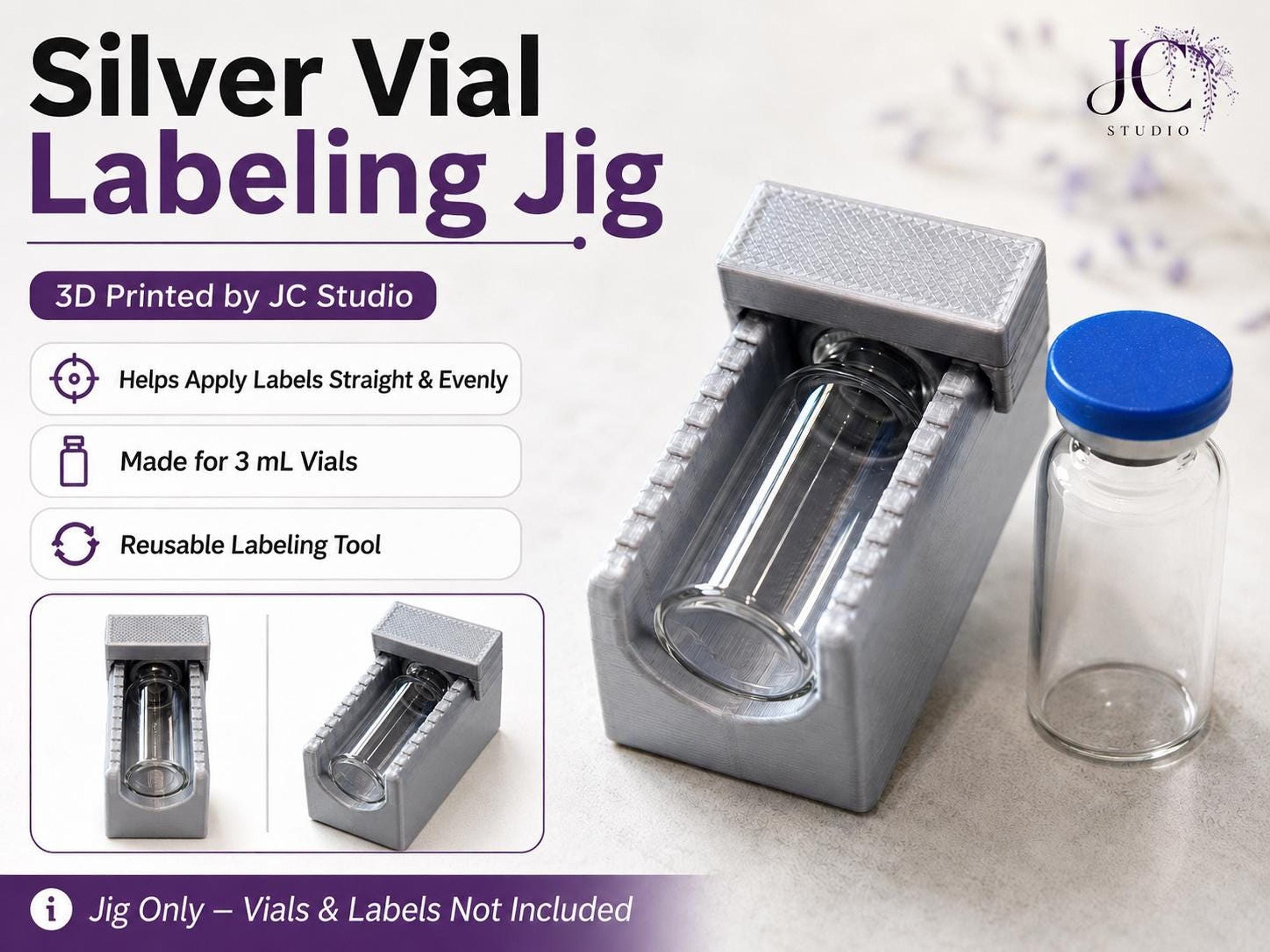 3 mL Vial Labeling Jig