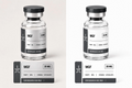 Clinical Peptide Vial Labels Waterproof Custom Research Vial Stickers for 3mL & 5mL Vials